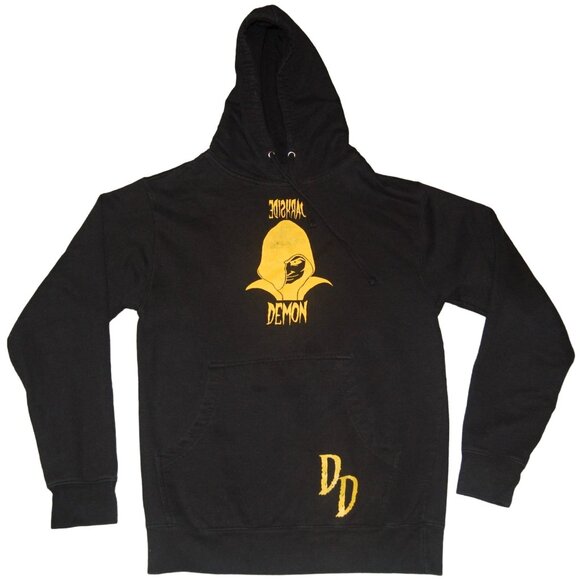 Ediskrad Darkside Demon DD Black Pullover Hoodie Sweatshirt Adult Small - Picture 1 of 6